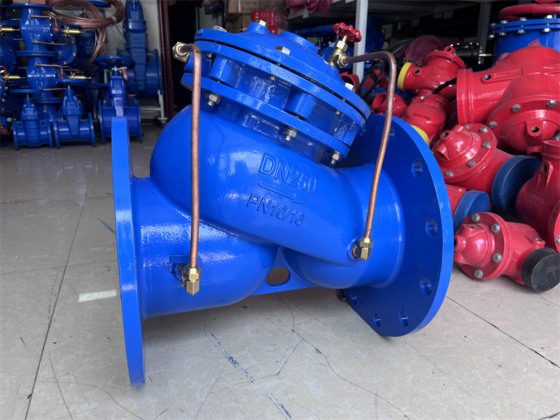 多功能水利控制阀应用